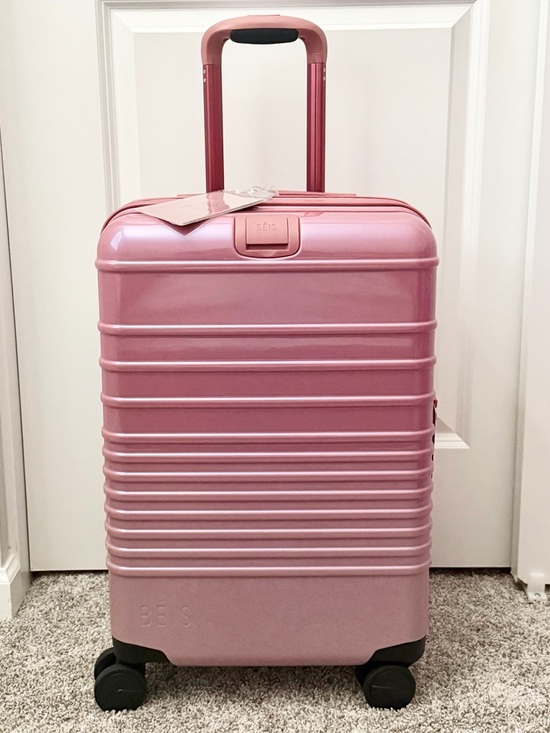 BEIS Handbags - The Carry-on Luggage in Wicked Pink